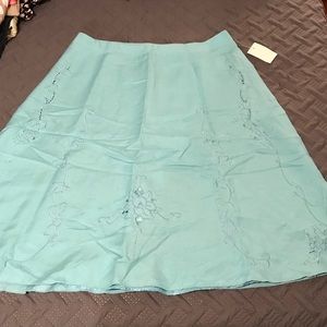 NWT Light Blue Skirt